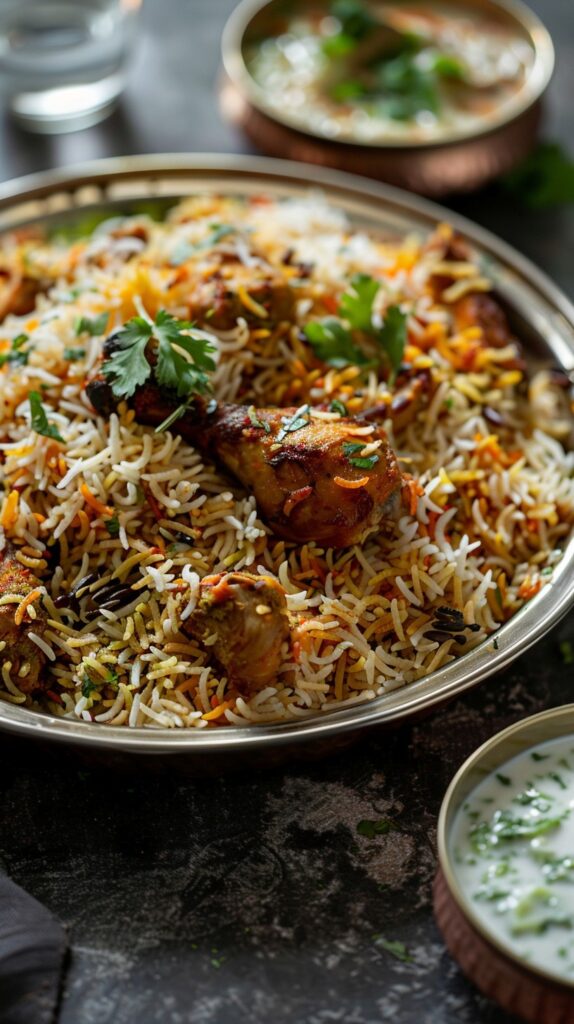 Chicken biryani